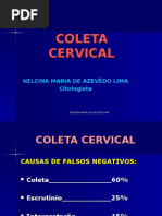 Fimca 10ª Aula Coleta Cervical - Alunos