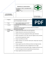 8.1.2.2 SOP Pemeriksaan Laboratorium