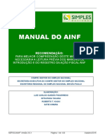 Manual Sefisc - Ainf - Versão 3.0.1