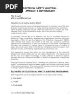 Download Electrical Safety Audit Plan by Pillai Sreejith  SN3190207 doc pdf
