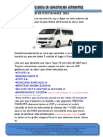 9 Programacion de Toyota Hiace 2010