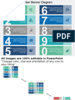 FG Zero To Nine Number Banner Diagram Flat Powerpoint Design