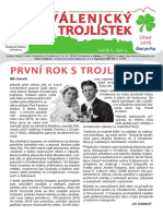 Chválenický Trojlístek - Únor 2016