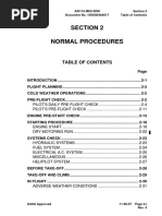 Section 2 Normal Procedures