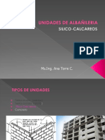 Unidades de Albanileria - Silico Calcacreos