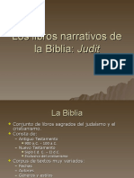 Los Libros Narrativos de La Biblia: Judith