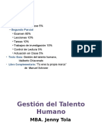 Administración Del Talento Humano Sesión 01