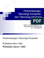 Download Materi 1  2 - Perkembangan Teknologi Komputer  Teknologi Informasi by Euis Marlina SN3190346 doc pdf