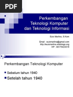 Download Materi 1  2 - Perkembangan Teknologi Komputer  Teknologi Informasi by Euis Marlina SN3190346 doc pdf
