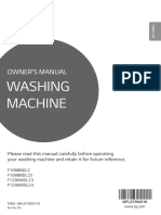 LG Washing Machine MFL67584518 9 Aug 2014