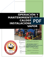 Operacion y Mantenimiento de Calderos e Instalaciones de Vapor