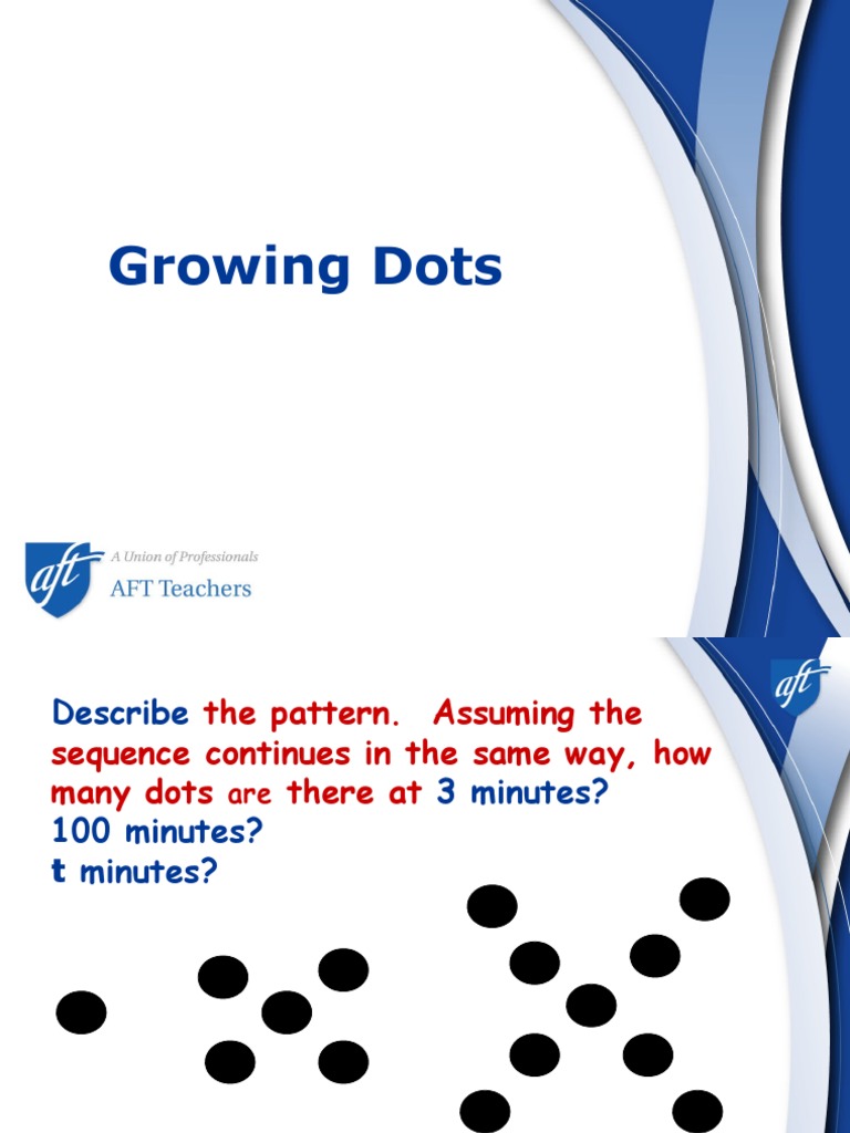 growing dots Symmetry Mathematical Concepts