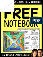 Free Literacy Interactive Notebook Activities