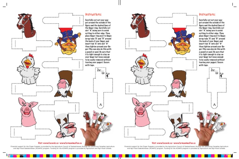 Finger Puppets 1 | PDF | Lifestyle