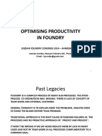 Optimising Productivity in Foundry Optimising Productivity in Foundry