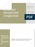 Kelainan Kongenital Urogenital