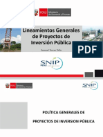 1 Samuel Torres Lineamientos de Politica de Inversiones y Criterios de Priorizacion de Proyectos