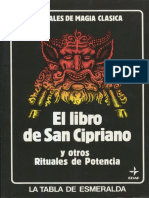 El Libro de San Cipriano y Otros Rituales de Potencia PDF