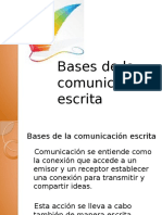 Bases de La Comunicación Escrita - Miriz