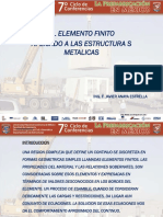 El Elemento Finito Aplicado a Las Estructuras Metalicas f Javier Anaya Estrella