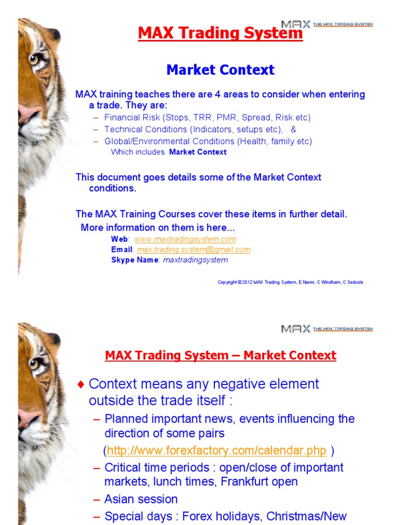 Max Market Context Information News Release Events Pdf - 