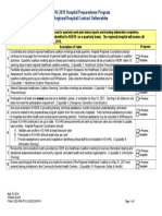 2014-2015 Regional Hospital Contract Deliverables