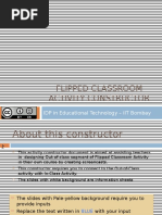 Flipped Classroom Activity Constructor General