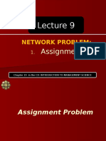 Lecture 9 - Network Assignment