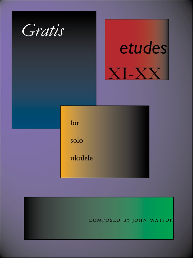 Ukulele Etudes PDF PDF Guitar Family Instruments Necked Lutes