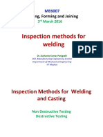 Day-7 Testing and Inspection of Weldments-ME6007-3!3!2016