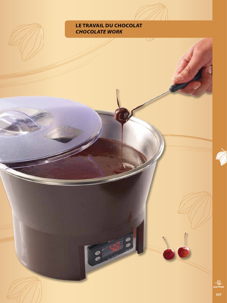 Machines à tremper le chocolat professionnelles | PDF | Chocolat ...