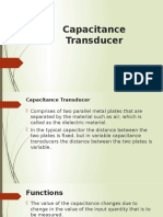 Capacitance Transducer