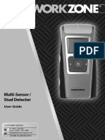 Multi-Sensor / Stud Detector: User-Guide