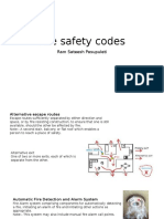 Fire Safety Codes: Ram Sateesh Pasupuleti