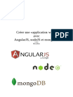 angularJS nodeJS mongoDB