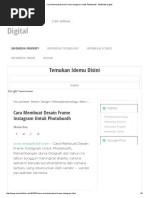 Download Cara Membuat Desain Frame Instagram Untuk Photobooth - InfoMedia Digital by deroo_wahidah SN319083785 doc pdf