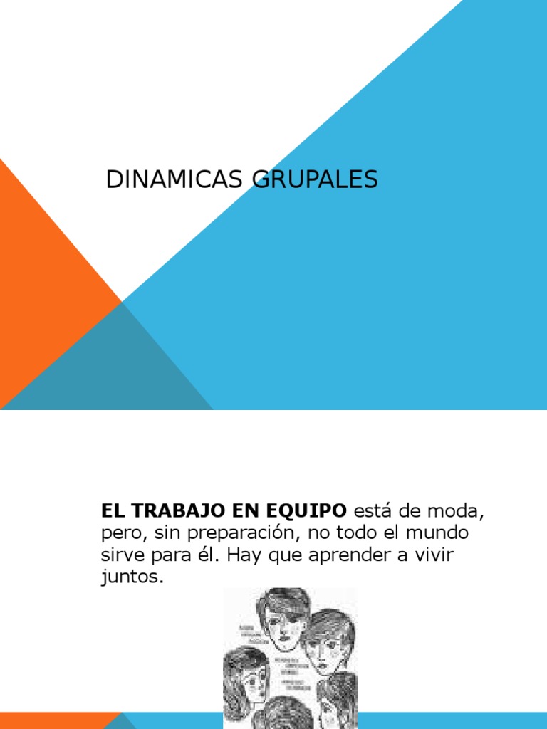 Dinamicas Grupales 1 Ppt Comportamiento Aprendizaje
