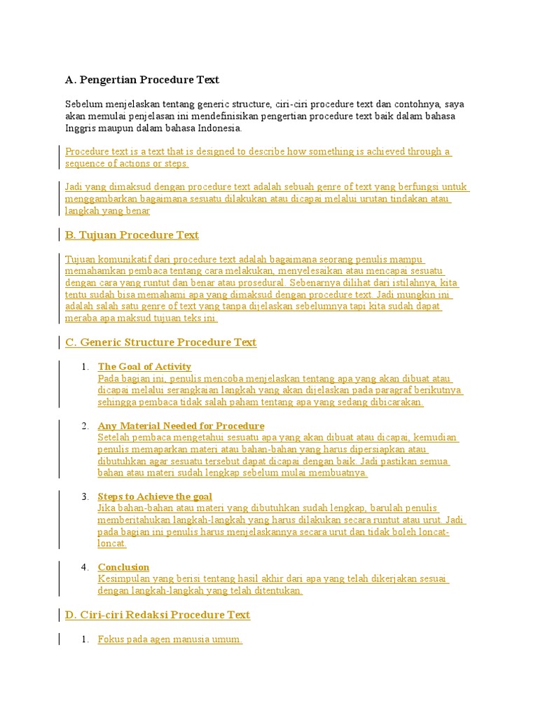 Contoh Soal Procedure Text Milkshake Es Krim