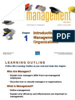 Roobins Chapter 1 in Principles Of Management