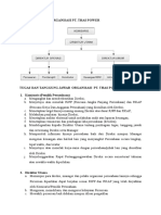 STRUKTUR ORGANISASI PT THAS