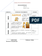 Sesion de Aprendizaje 5 Grado