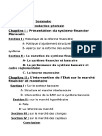 Chapitre I: Présentation Du Système Financier Marocain