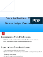 Oracle Applications - R12 General Ledger (Overview)