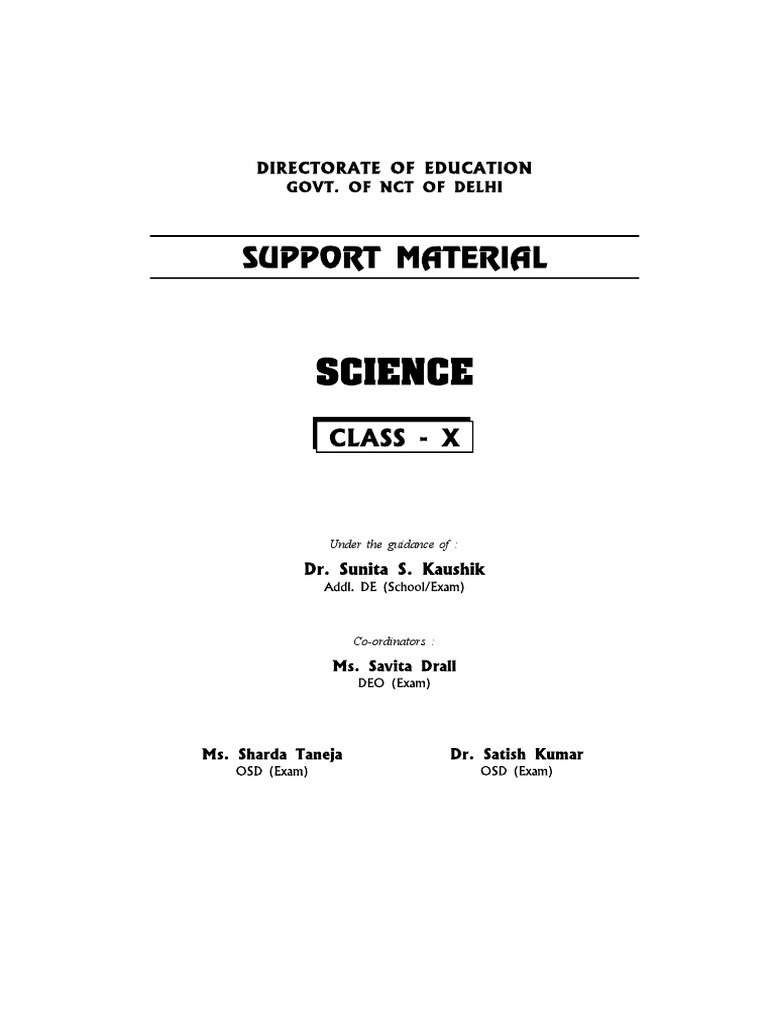 10 Science English DT 08082014 PDF | PDF