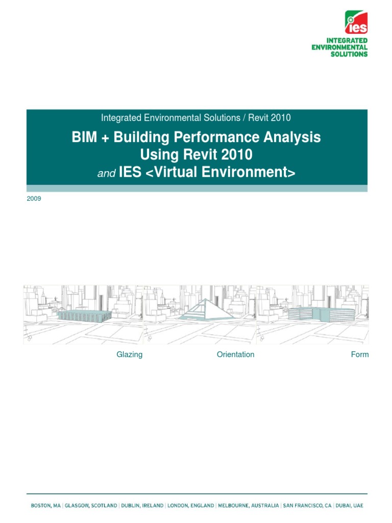 Revit 2010 for Building Performance Analysis | PDF