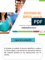 Efectividad Del Servicio