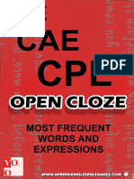 OPEN CLOZE - MOST COMMON WORDS AND EXPRESSIONS (cov).pdf
