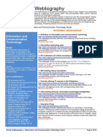 Info and Com Tech Webliography PDF