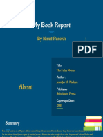 Book Report Room 24 - Nimit Parekh