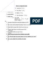 Passive Voice (Passive Form)